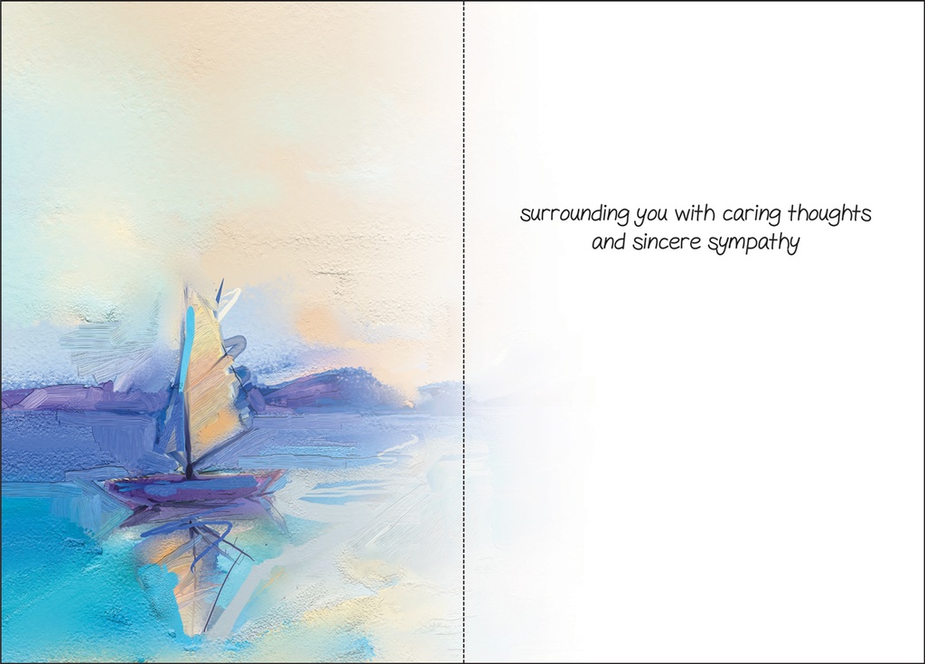 Blessing of Comfort Sympathy Card extra