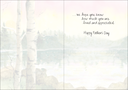 Nature Scene Father's Day Card extra