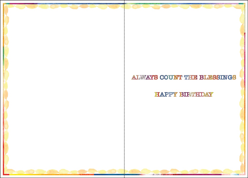 Candles Birthday Card extra