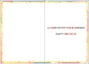 Candles Birthday Card extra