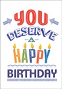 Happy Candles Birthday Card extra