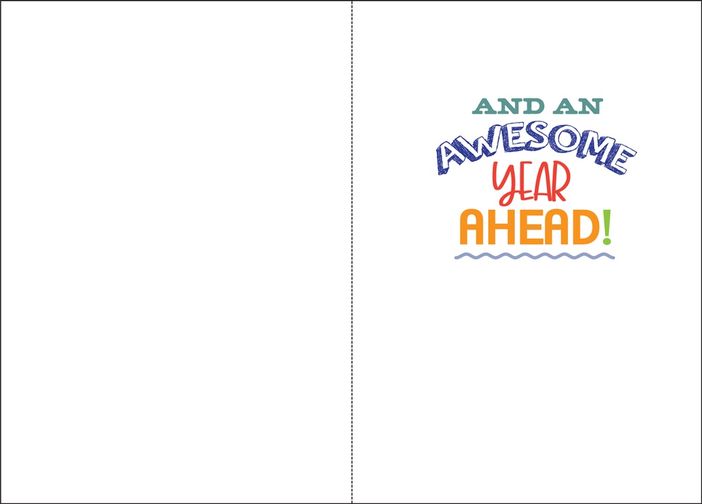 Happy Candles Birthday Card extra