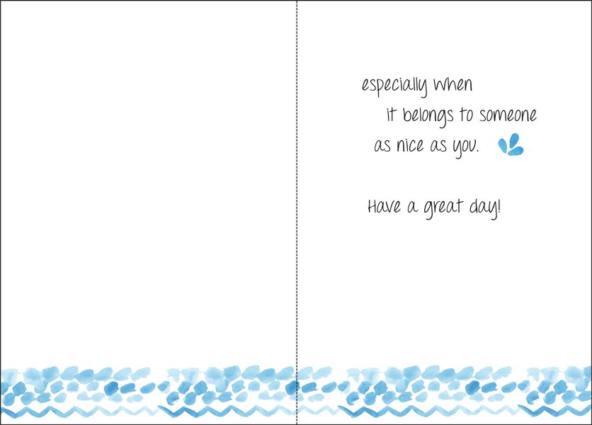 Pattern Whale Birthday Card extra