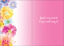 Floral Birthday Card extra