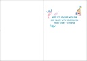 Balloons and Party Hats Birthday Card extra