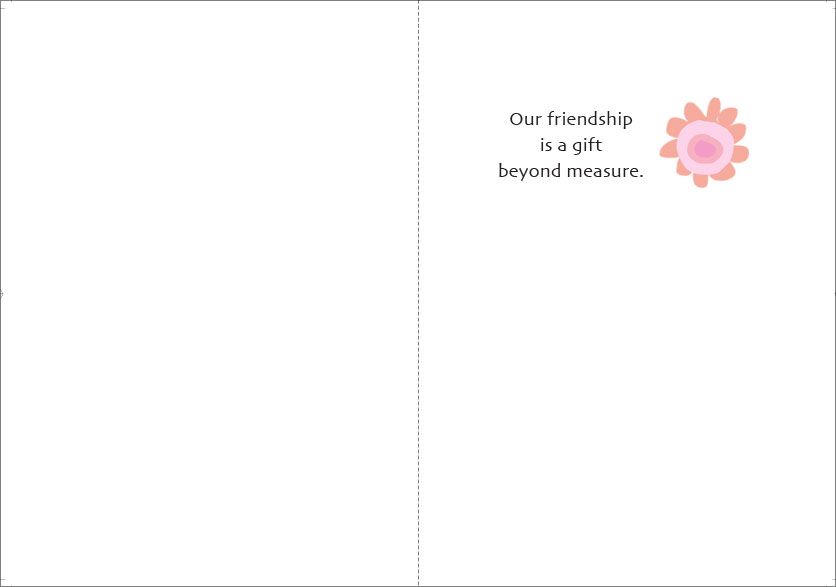 FN418 - Friendship Card extra