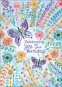 Celebrating You Birthday Card extra