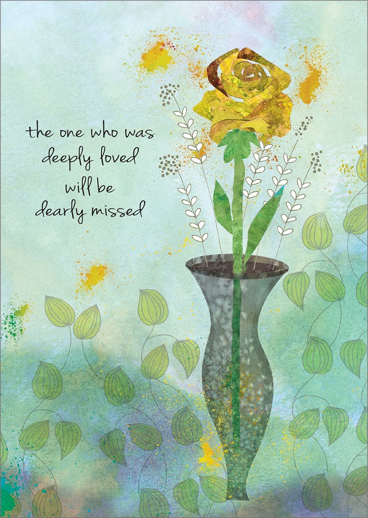 S9289C - Sympathy Card extra