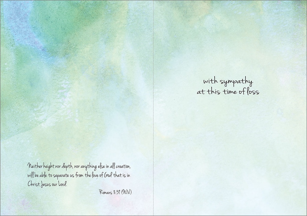 S9289C - Sympathy Card extra