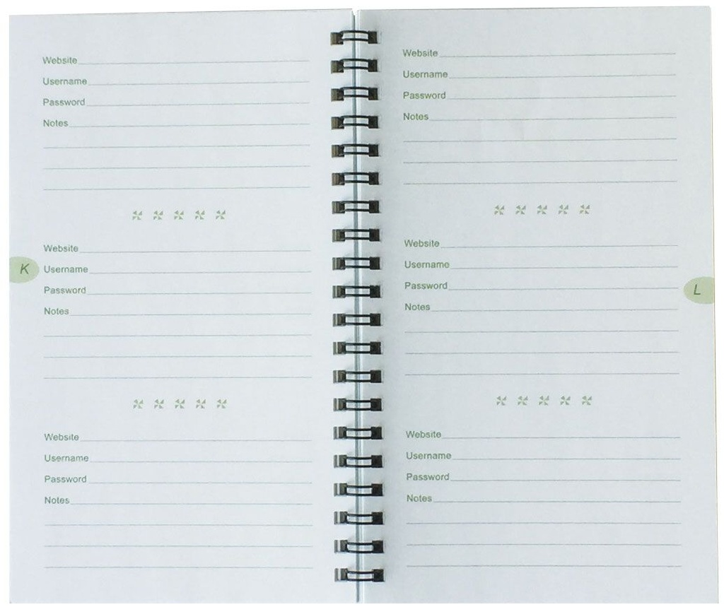 A Password Organizer-PWB06 extra