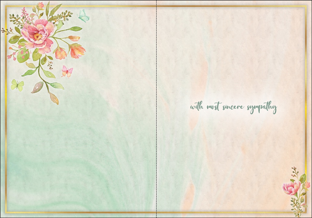 Love Sympathy Card extra