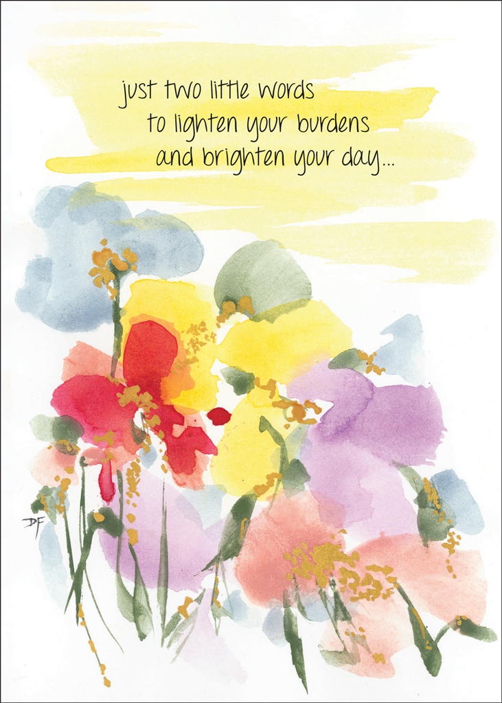 Day Brightener Friendship Card extra