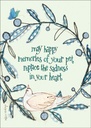 Peaceful Dove Pet Sympathy Card extra