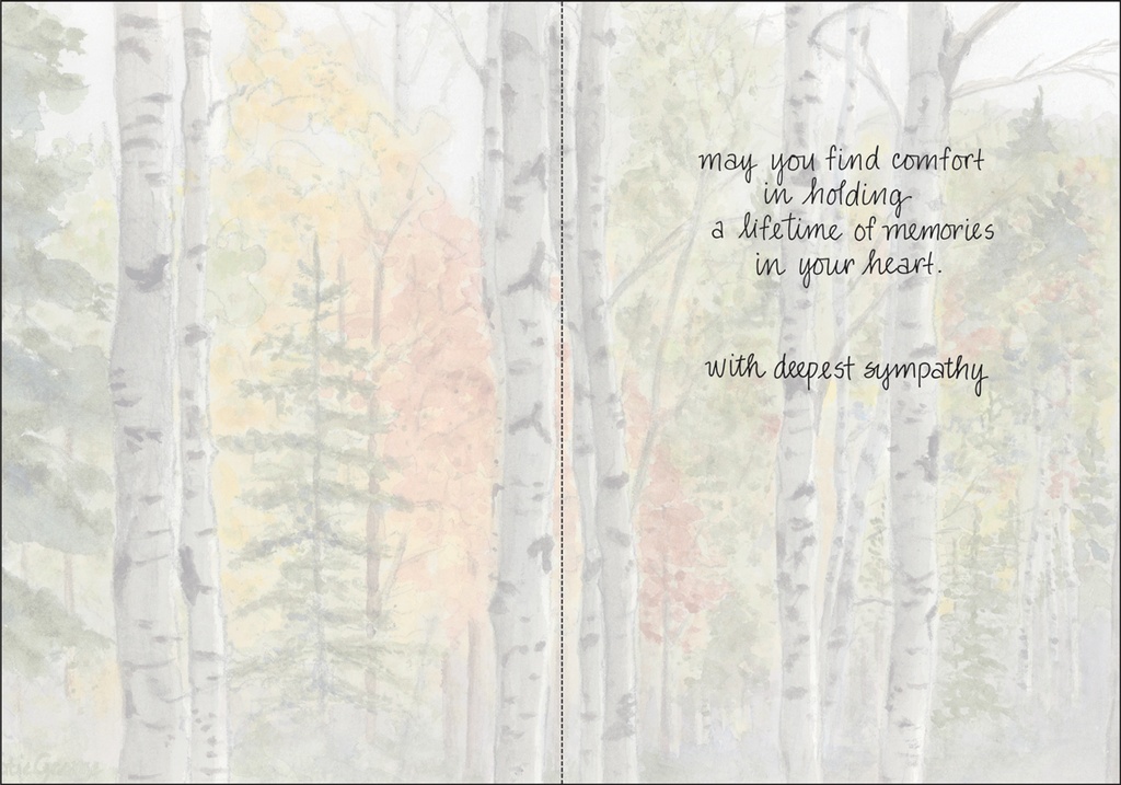 Loss of Brother Sympathy Card extra