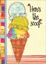 Happy Birthday Card- Ice Cream extra