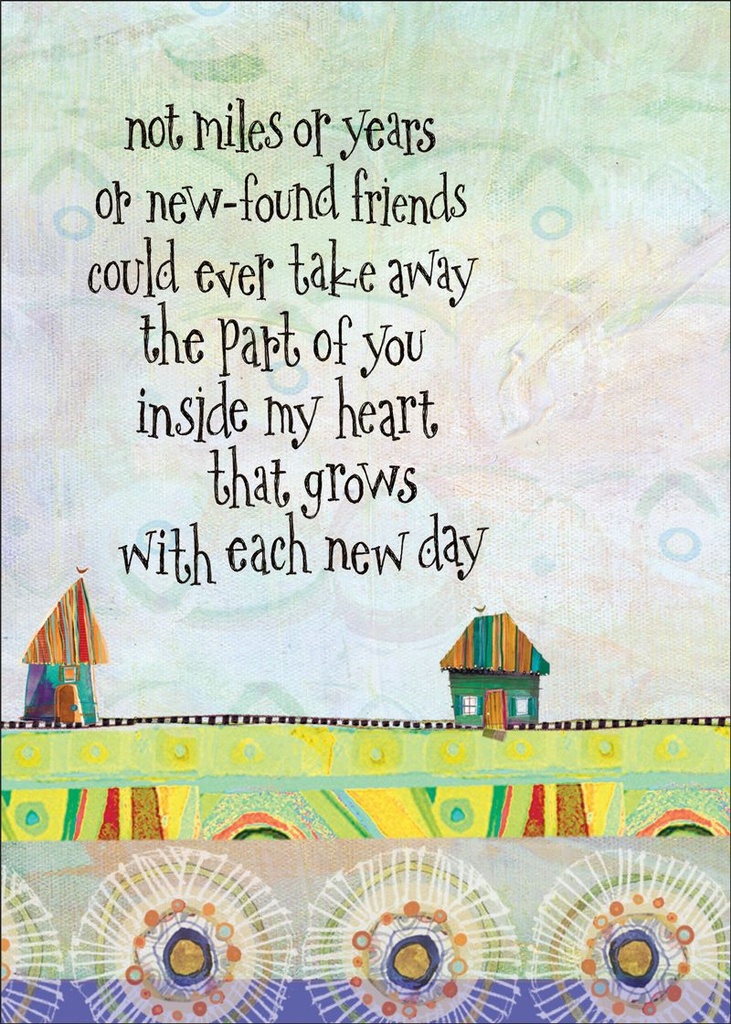 Friend- Inside My Heart Card extra
