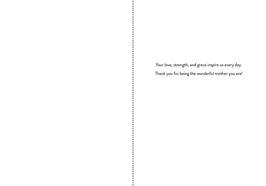 M644664 - Mother's Day Card - A Mother's Love extra