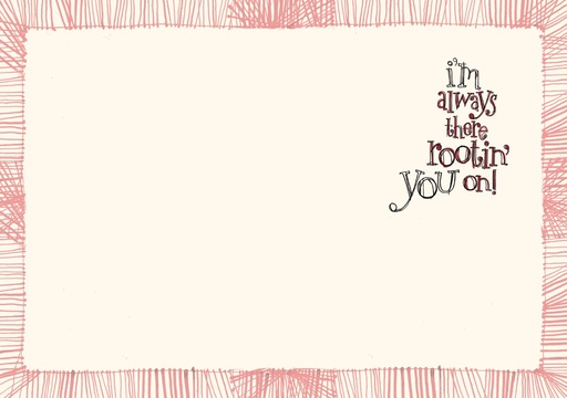 FR424 - Friendship and Encouragement Card extra