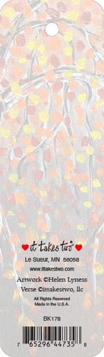 BK178 - Let Each Page Turn Like Leaves in Autumn Bookmark extra