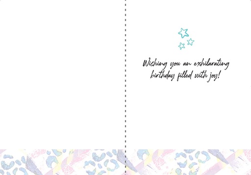 BA104 - Exhilarating Birthday Card¬†¬† extra