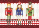 C3713 - Nutcracker Christmas Card extra