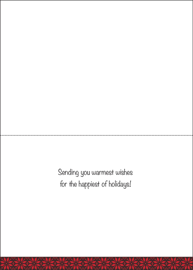 C3713 - Nutcracker Christmas Card extra