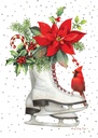 C3714 - Skates and Memories Christmas Card¬†¬† extra