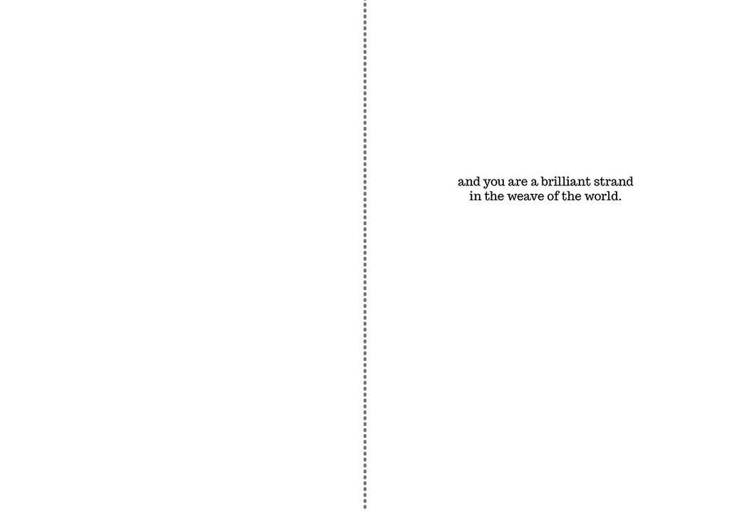 S44659 - Tapestry of Life Encouragement Card - Every Thread Counts extra