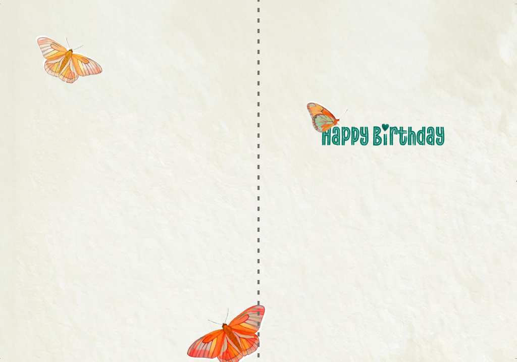 B118 Enjoy every moment Birthday Card extra