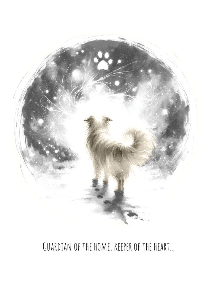S244650 - Guardian of the Heart Pet Sympathy Card extra