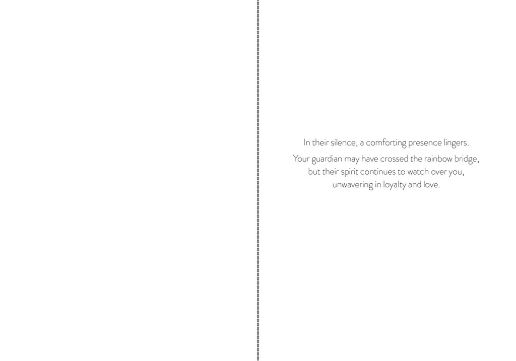 S244650 - Guardian of the Heart Pet Sympathy Card extra