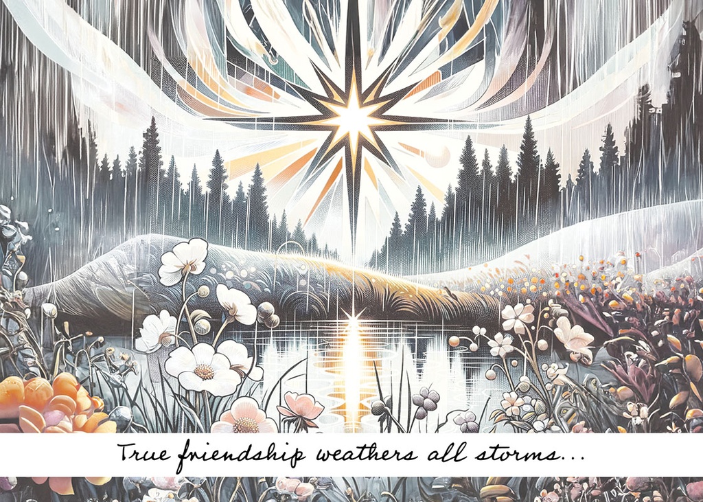 S244671 - Best Friend Sympathy Card - Guiding Star extra