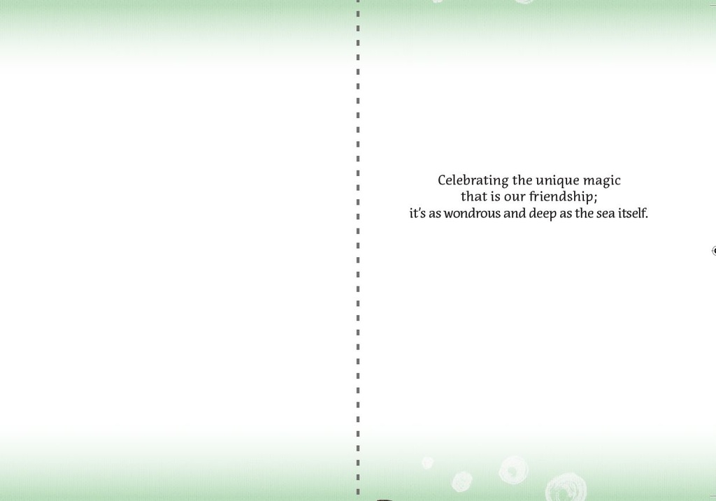 F7401 - Rare Treasure Friendship Card¬†¬† extra