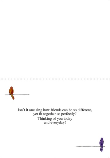 FA401 - Life is Brighter Friendship Card¬†¬† extra