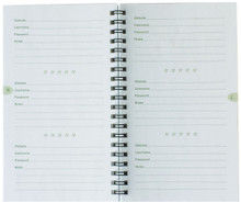 Password Organizer PWB09 extra