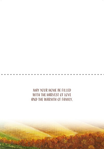 TGA881 - Midwest Harvest Thanksgiving Card¬†¬† extra