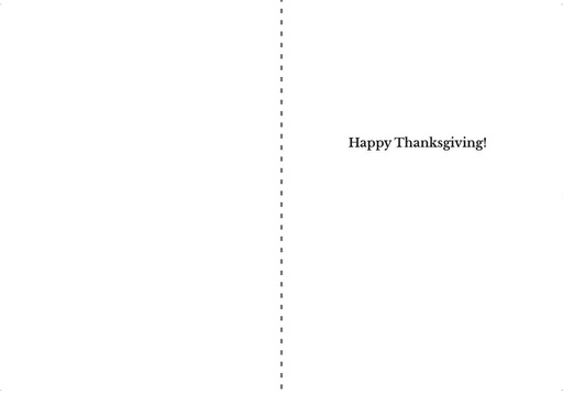 TGA882 - Gratitude and Warmth Thanksgiving Card¬†¬† extra