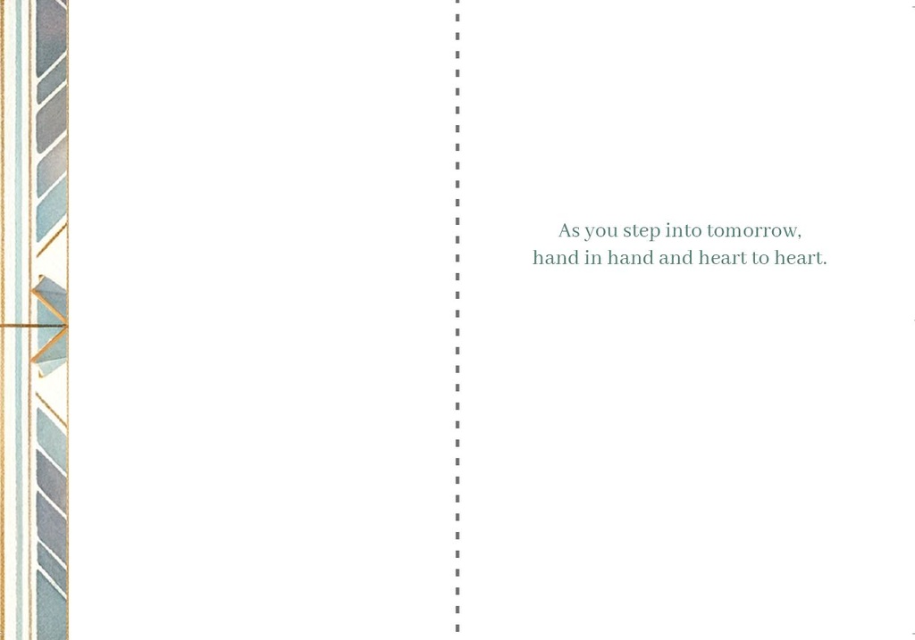 W44692 - Cheers to a New Chapter Wedding Card¬†¬† extra