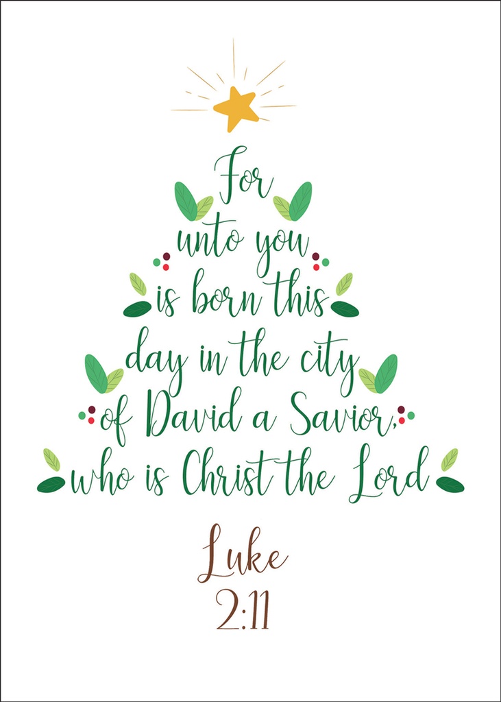 CU733C - Christmas stylized tree extra