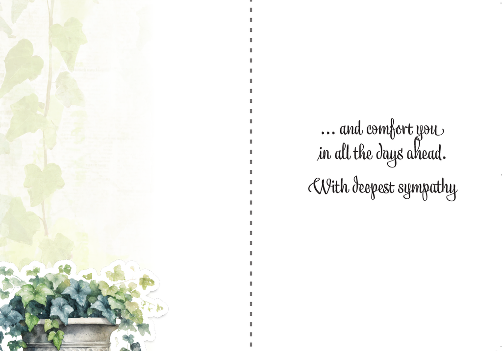 S233 May the love and prayers around you carry you through this time of sorrow extra