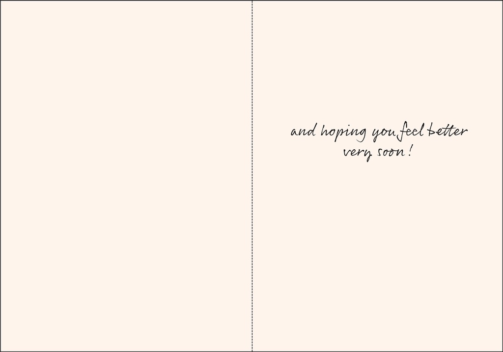 GW7501 - Cheerful Get Well card extra