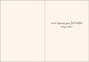 GW7501 - Cheerful Get Well card extra