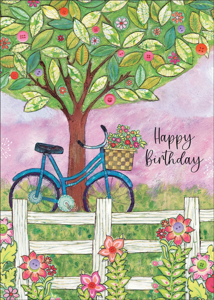 B9151 - Bicycle Birthday Card extra