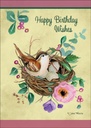 BJ106 - Mother Bird Birthday Wishes extra