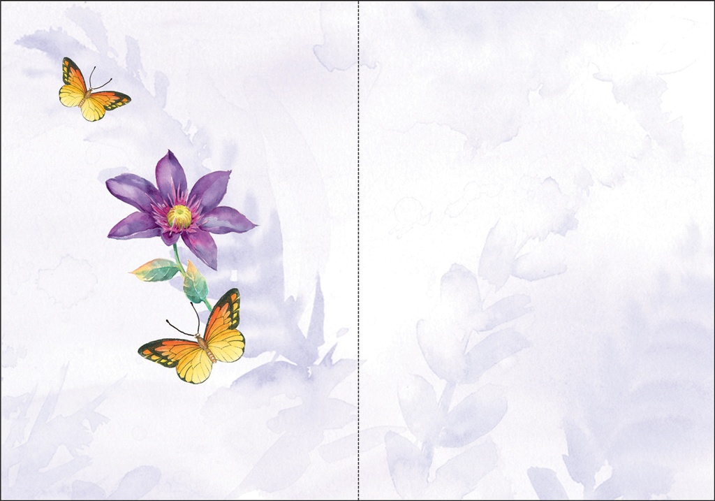 F3408 - Blank Inside friendship card extra