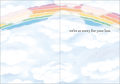 P432 - In Our Hearts Forever Pet Death Condolences Cards extra