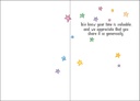 A1425V - Stars Anniversary Cards for Volunteers extra