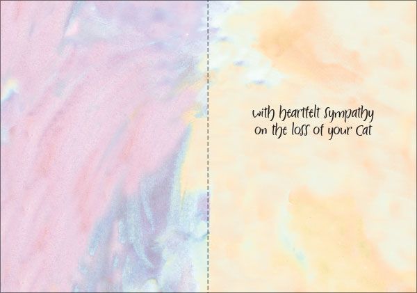 P9471 - Pet Sympathy Card extra