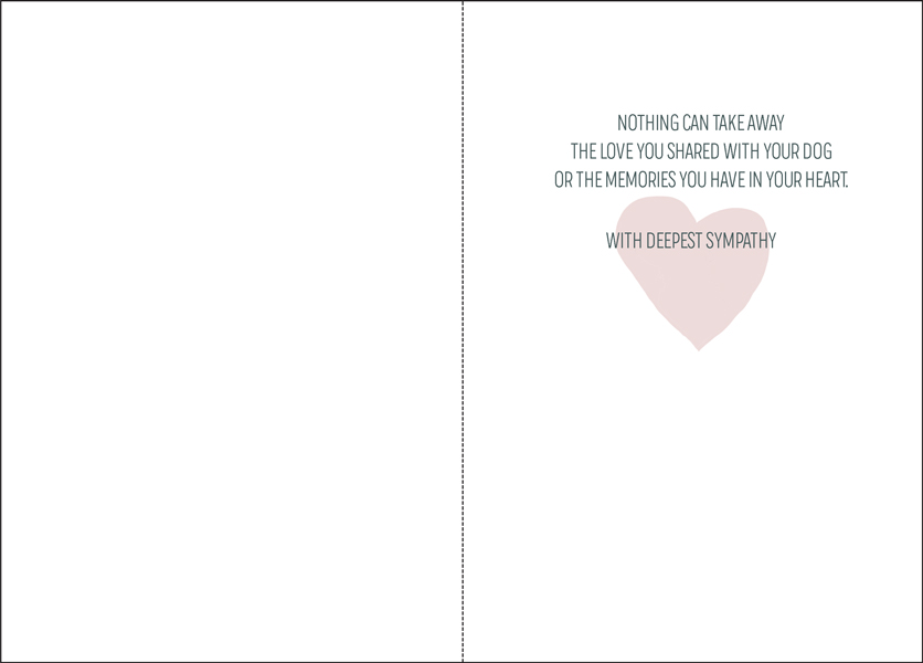PN413 - Dog Loss Cards extra