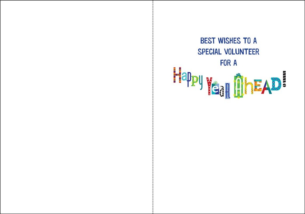 B9156V - Volunteer Birthday Cards extra